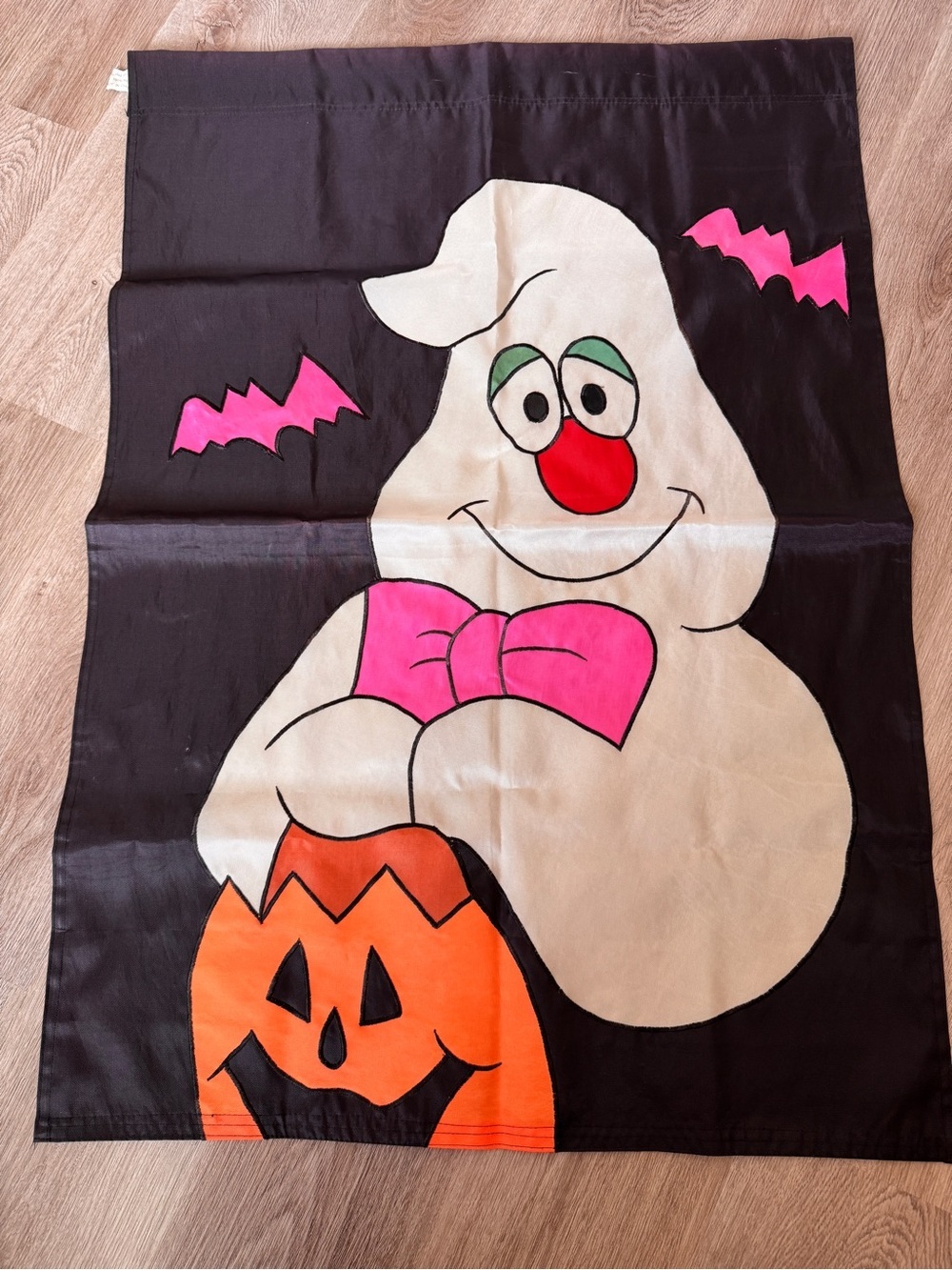 Valley Forge Flag Co Halloween Ghost Pumpkin Bats House Flag October